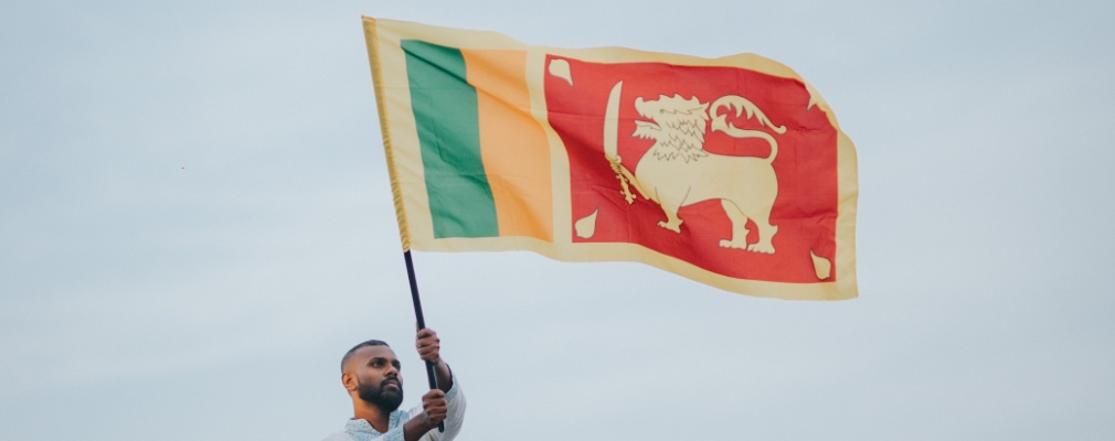 Vlag van Sri Lanka